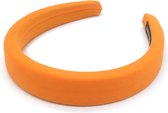 Haarband Effen - Hoofdband - 3 cm - Oranje