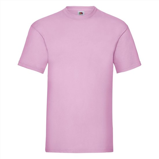 Fruit of the Loom - 5 stuks Valueweight T-shirts Ronde Hals - Light Pink - S