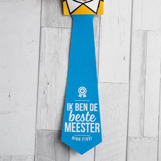 Cravate "Je suis le meilleur maître"