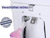 Noa Store® Koeler Slot + Flesopener voor Yeti/RTIC Koelers, Hoogwaardig Roestvrij Staal (316L), Zilver
