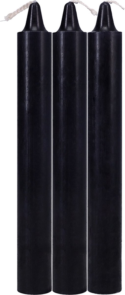 Doc Johnson - Japanese Drip Candles - Black