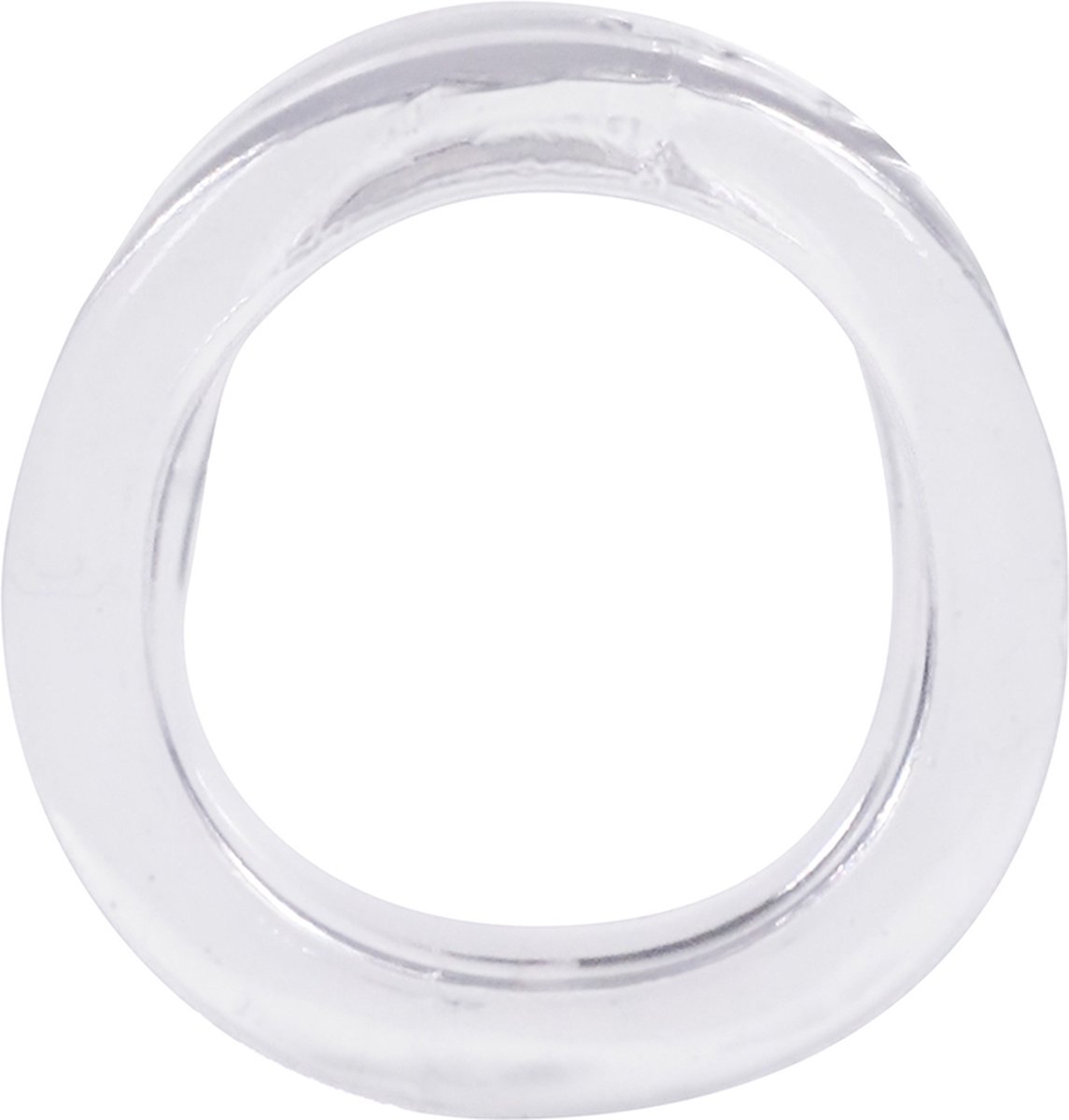 Goedkoopste Doc Johnson The O Ring - Cockring clear