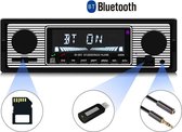 1-Din Autoradio | Bluetooth & USB | Klassiek