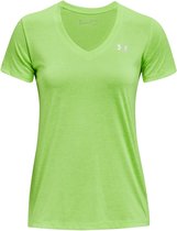 Under Armour Dames Tech V-tshirt Twist Quirky Lime
