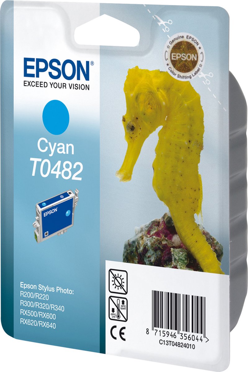 Epson T0482 - Inktcartridge / Cyaan