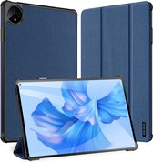 Dux Ducis - Tablet hoes geschikt voor Huawei MatePad Pro 11 (2022) - Domo Book Case - Auto Wake/Sleep functie - Blauw