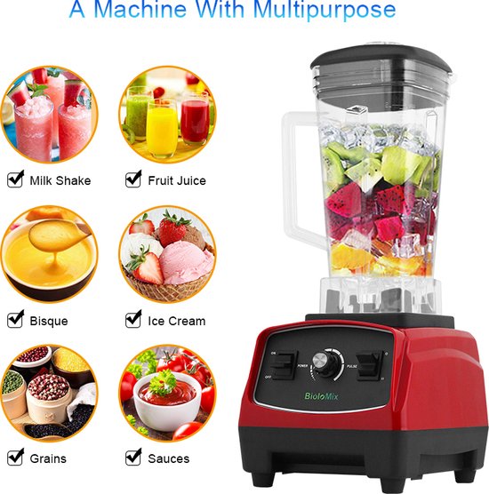 Mixeur Professionnel Robot culinaire broyeur de Smoothies