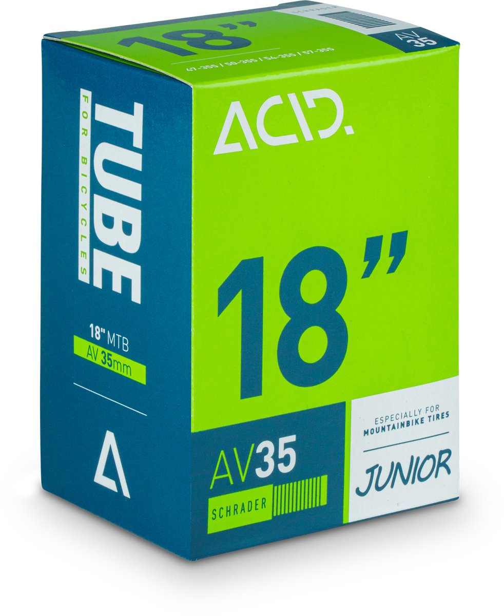 ACID Binnenband 18 INCH JUNIOR/MTB AV 35MM 47/57-355