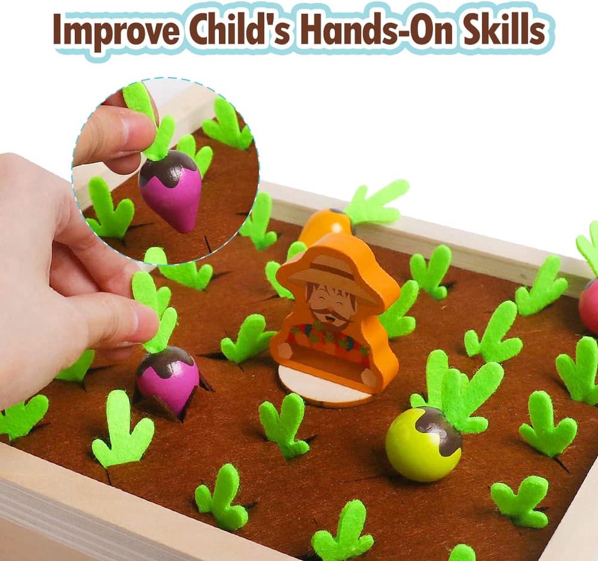 speelgoed Montessori à partir de 3 ans, 3 à 8 ans, jeu de prise de ...