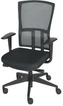 Schaffenburg serie 300 NEN ergonomische bureaustoel met zwarte kruisvoet en 5 jaar garantie o[p alle bewegende delen