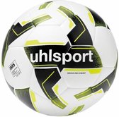 Uhlsport Soccer Pro Synergy Voetbal Wit-Zwart-Fluo-Geel (maat 5)