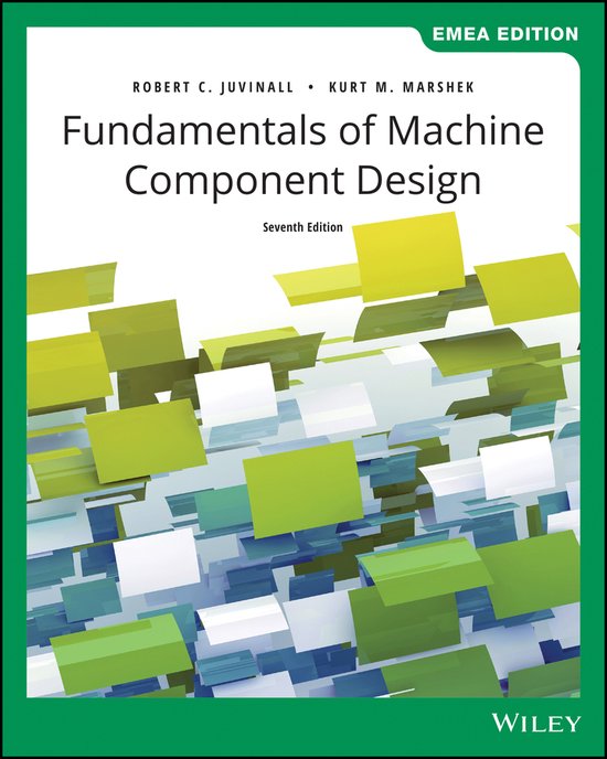 Fundamentals of Machine Component Design, EMEA Edition - cover