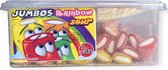 Jake jumbo rainbow sour - zure kabels - cable - zuur snoep - snoepgoed