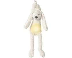 Happy Horse Konijn Richie Nachtlampje met rustgevende geluiden 34cm - Wit - Baby cadeau