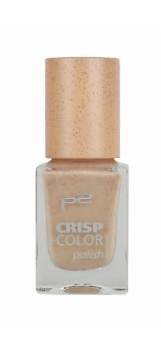 P2 Cosmetics EU Crisp+Color Nagellak 060 Cotton Candy 10ml beige