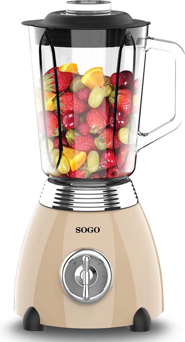 SOGO Human Technology Blender Beige, Metallic