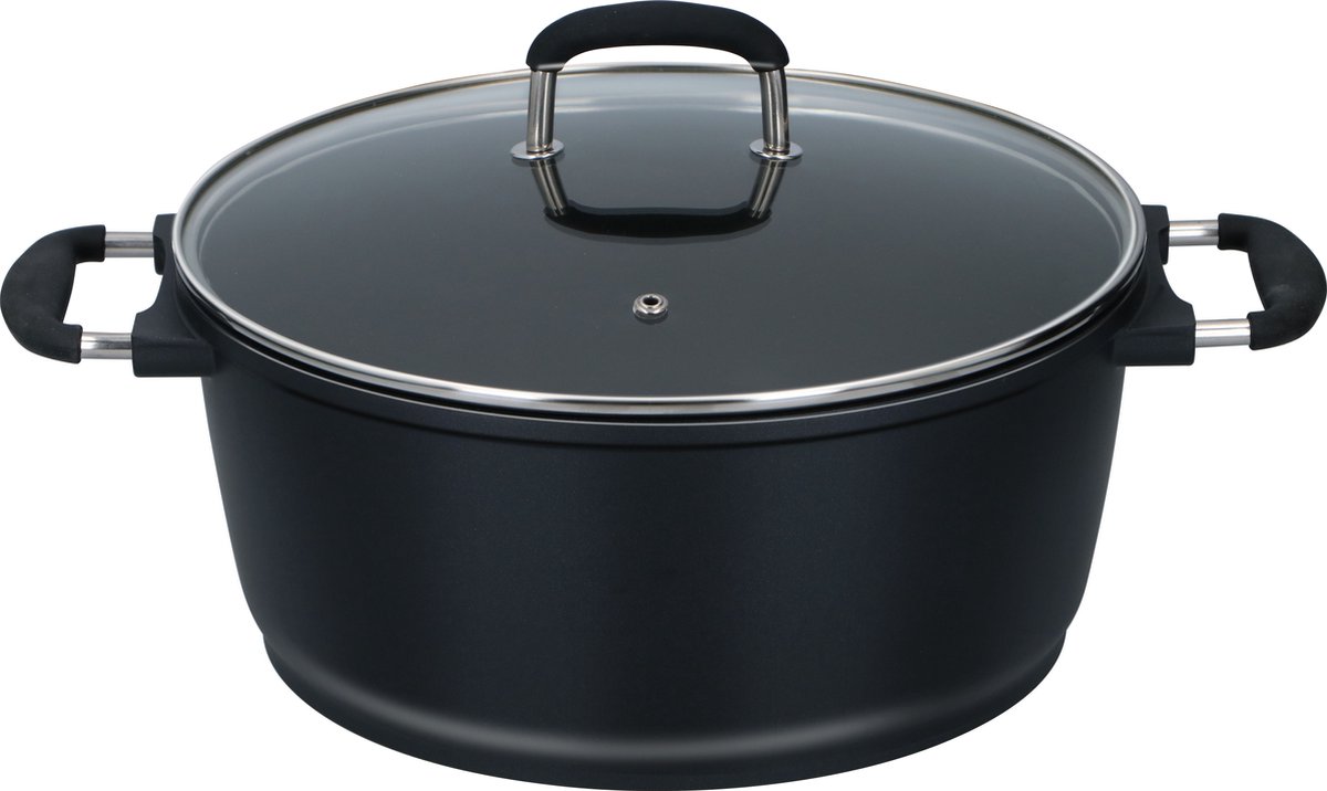 Cocotte / faitout / marmite Westinghouse - Série performance - Cocotte 28  CM - Induction - Noir