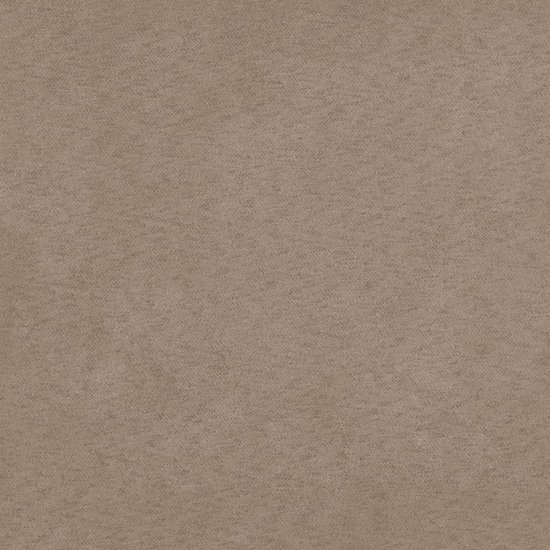 Taupe microvezelstof met een fijne textuur.