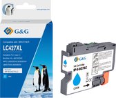 G&G Huismerk Inktcartridge LC427XL Alternatief voor Brother LC-427 LC-427XL - cyaan
