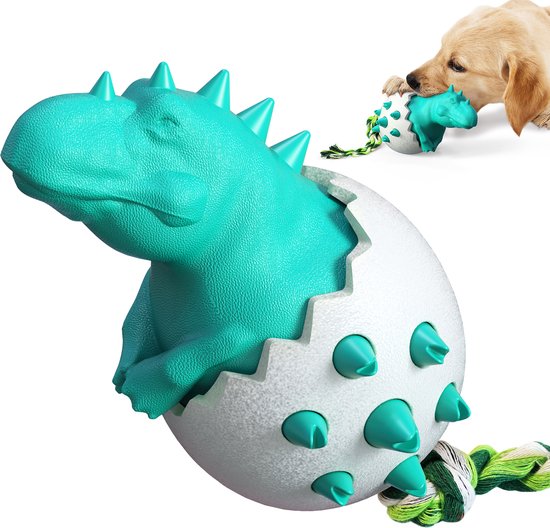 Lauw Formulering gesloten Tocan® Rex-dino - Honden speelgoed - Hondenspeeltje - honden tandenborstel  - honden... | bol.com
