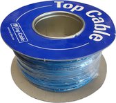 Montagesnoer Trirated 0,5 mm2 blauw Haspel van 100 meter