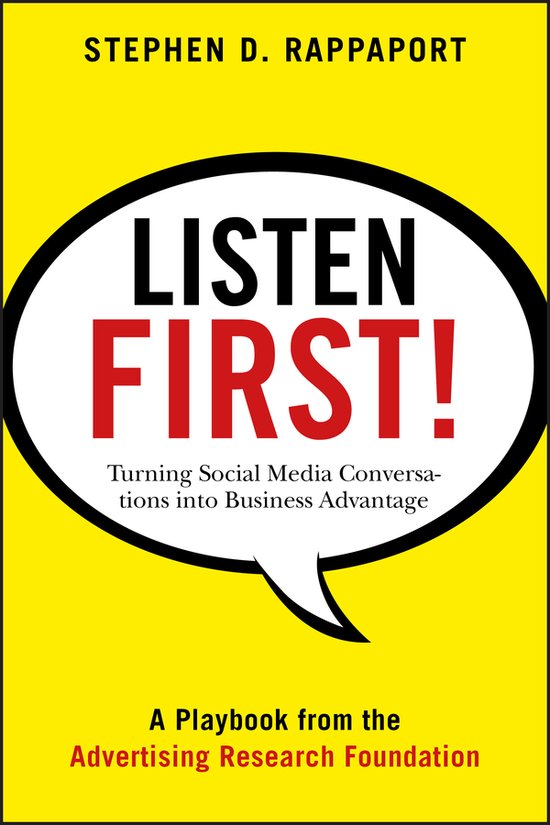 Listen First! - cover