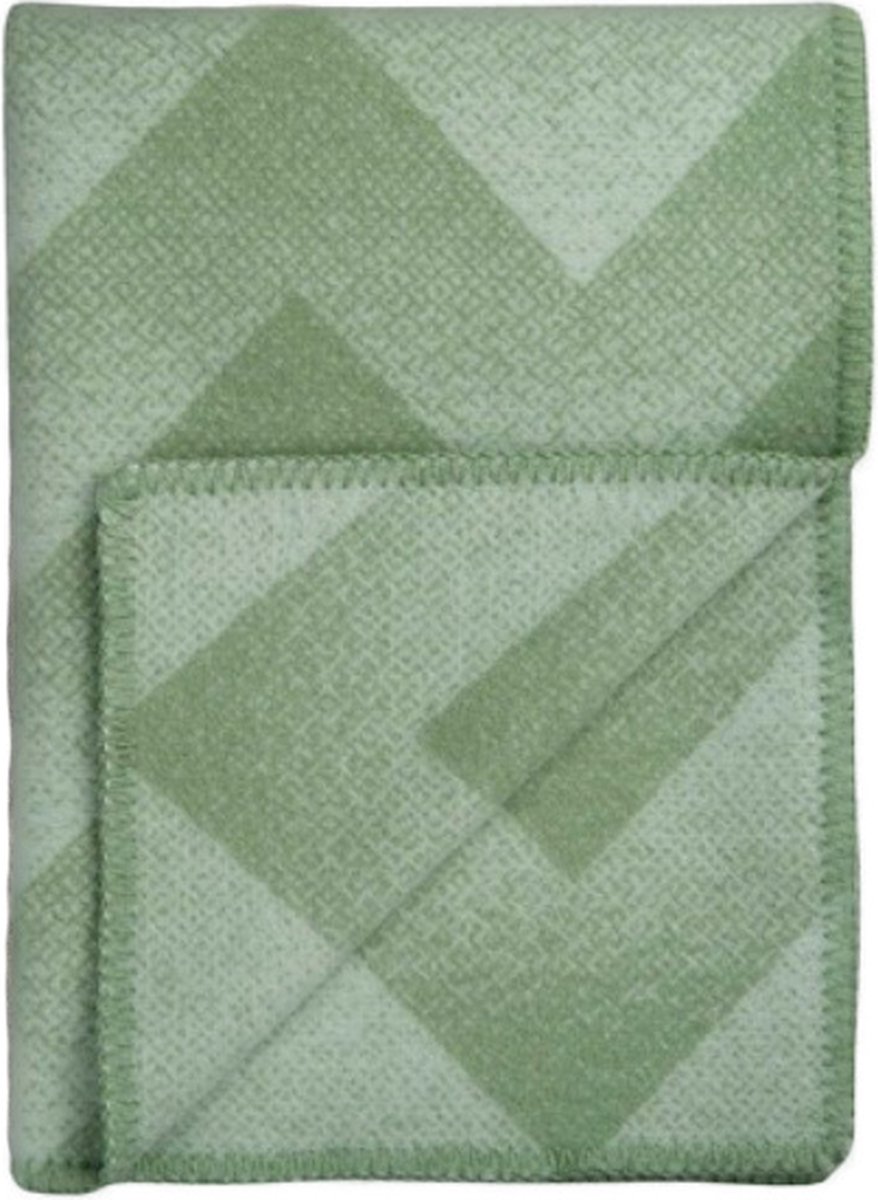 Røros Tweed Wollen Deken - Lynild - Mint