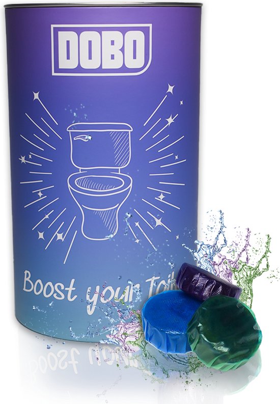 DOBO Toiletblokjes Inbouwreservoir Voordeelverpakking – 24 Stuks WC Blokjes  –... | bol.com