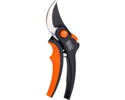 BLACK+DECKER Tuinschaar - Gehard Stalen Bladen - 13 MM - Zwart/ Oranje