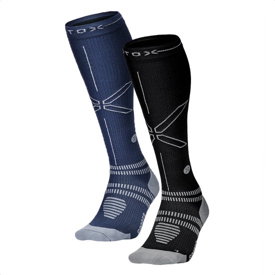 STOX Energy Socks - Sportsokken voor Mannen - Premium Compressiesokken - en