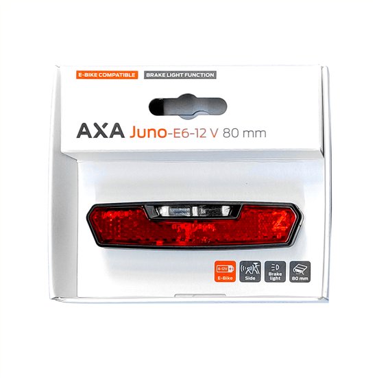 Feu Arrière AXA Juno E-Bike 6-12V – Stop, Ultra Visible, Homologué StVZO !