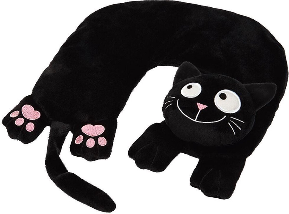 Goedkoopste Ed the Cat nekkussen kersenpitten - 31x29cm