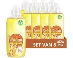 Robijn Collections Zwitsal Wasverzachter - 8 x 33 wasbeurten - Voordeelverpakking