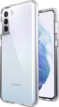 Speck Samsung Galaxy S21 Plus Hoesje - Slank - Kristalhelder - Valbescherming gecertificeerd tot 4 meter - Microban Antibacterieel - Presidio Perfect Clear lijn - Transparant