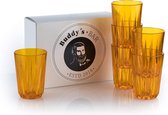 Set van 6 hoogwaardige 150 ml Tritan kunststof drinkbekers, BPA-vrij, kristalglas-look, onbreekbare herbruikbare bekers, vaatwasmachinebestendi