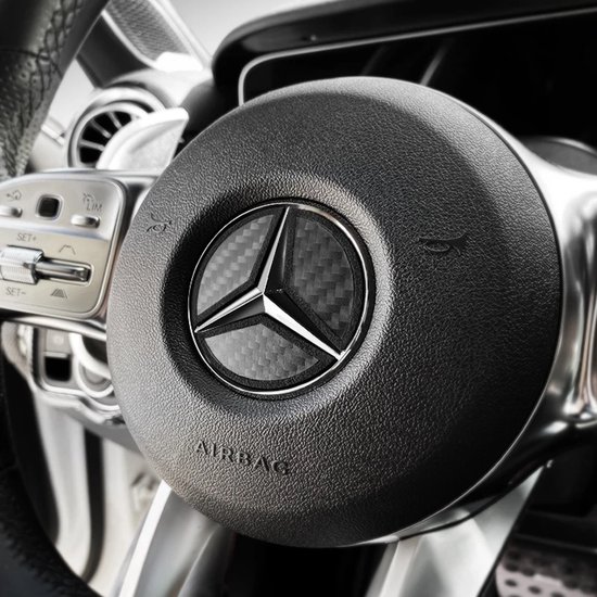 Emblème de volant Mercedes AMG , Logo D-Steering Wheel