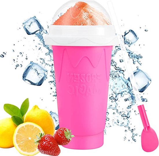 Tasse pour Puppy Igoods Slush | Fabricant de neige fondante | Puppy slush | Coupe de neige fondante | Slush Puppy Maker - Rose