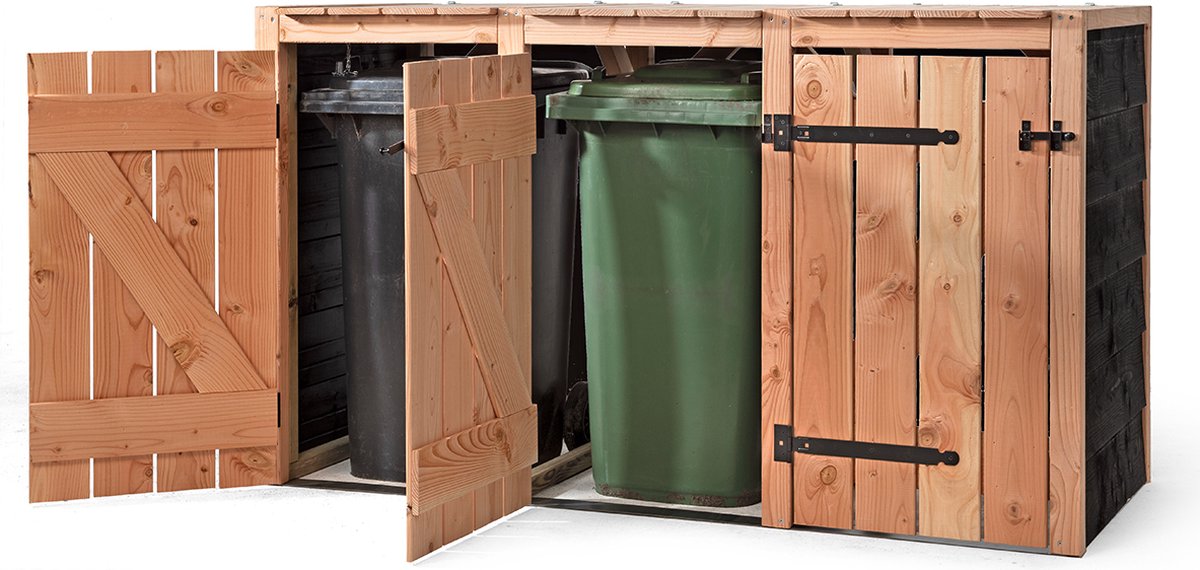 Containerombouw Fleur - Kliko Ombouw Driedubbel - Containerberging ...