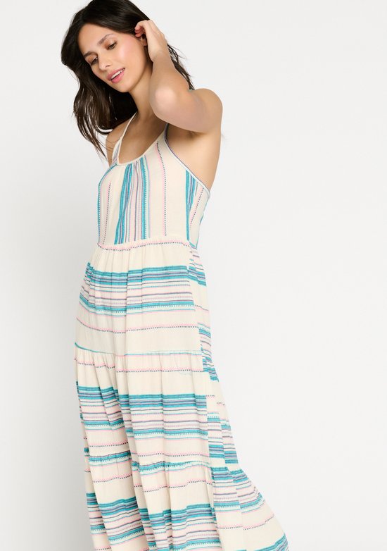 Lola Liza Jurk Met Spaghettibandjes Blue Maat 34 Bol lola-liza-jurk-met-spaghettibandjes-blue-maat-34-bol