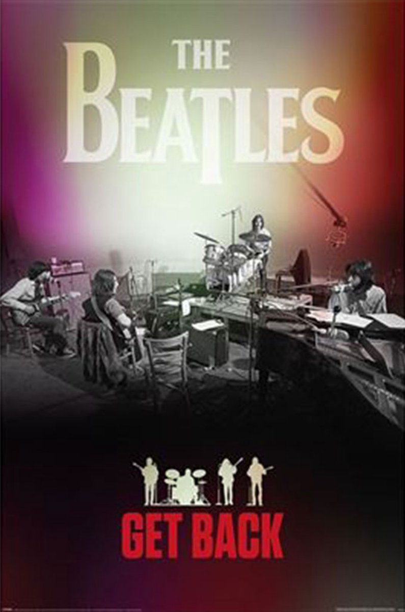 Pyramid The Beatles Get Back - Maxi Poster - 61 x 96.5 cm Multi color