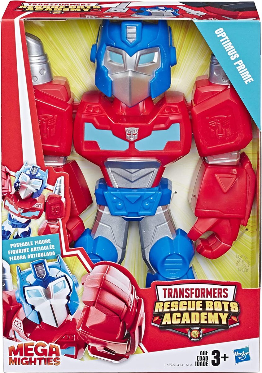 Transformers Rescue Bots Academy Mega Mighties Optimus Prime E4131 / E6392