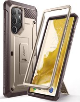 Supcase Backcase hoesje Geschikt Voor Samsung Galaxy S23 Ultra - Cream