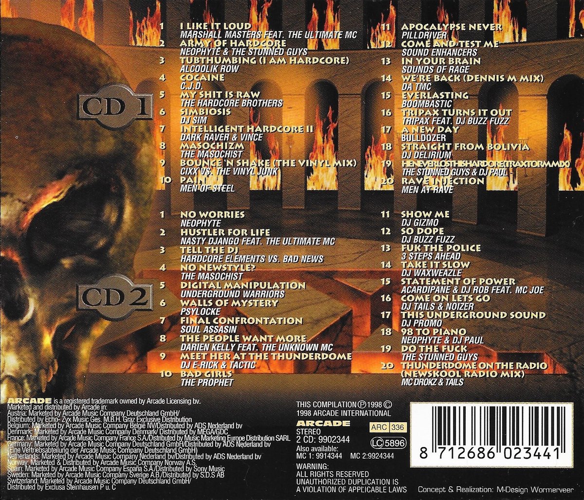 Thunderdome XX - CD album van Various Artists | bol
