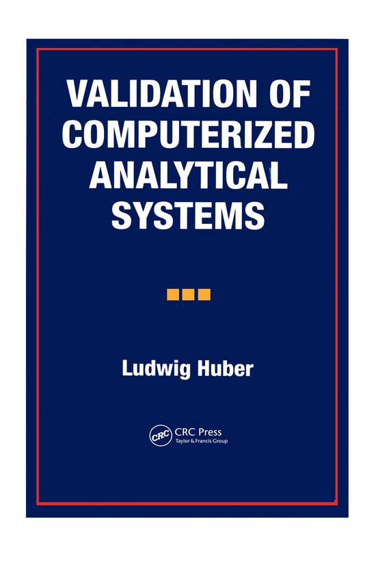 Validation of Computerized Analytical Systems - cover