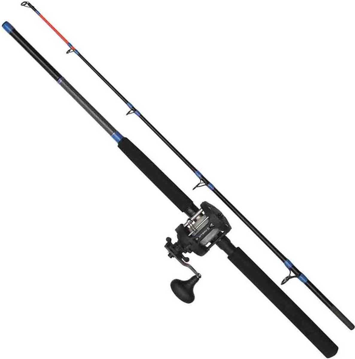 Kinetic Boat Cc Trolling-combo Zwart 1.83 m / 100-400 g