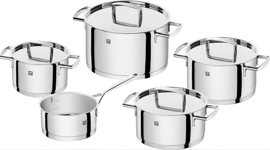 Ensemble pots casseroles de cuisson en aluminium épais 10 pièces, facile à  nettoyer