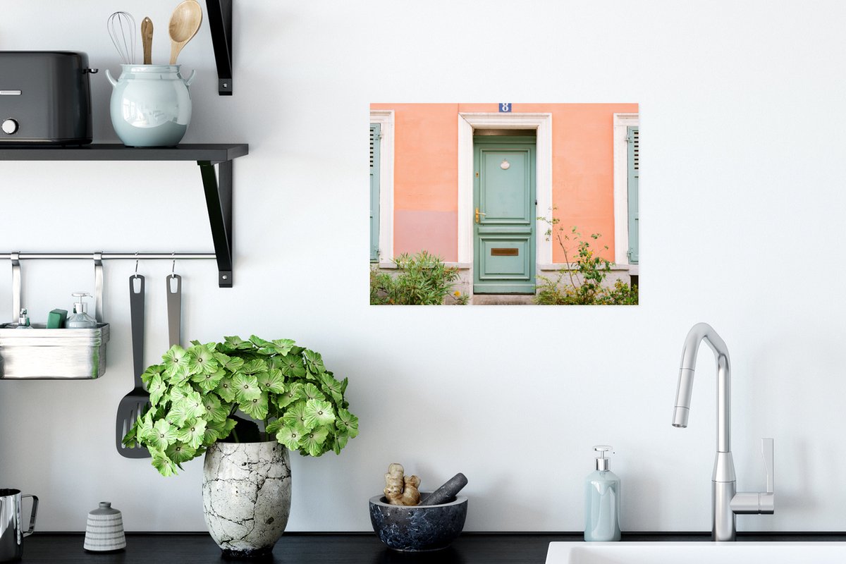 Parijs - Deur - Pastel - Architectuur