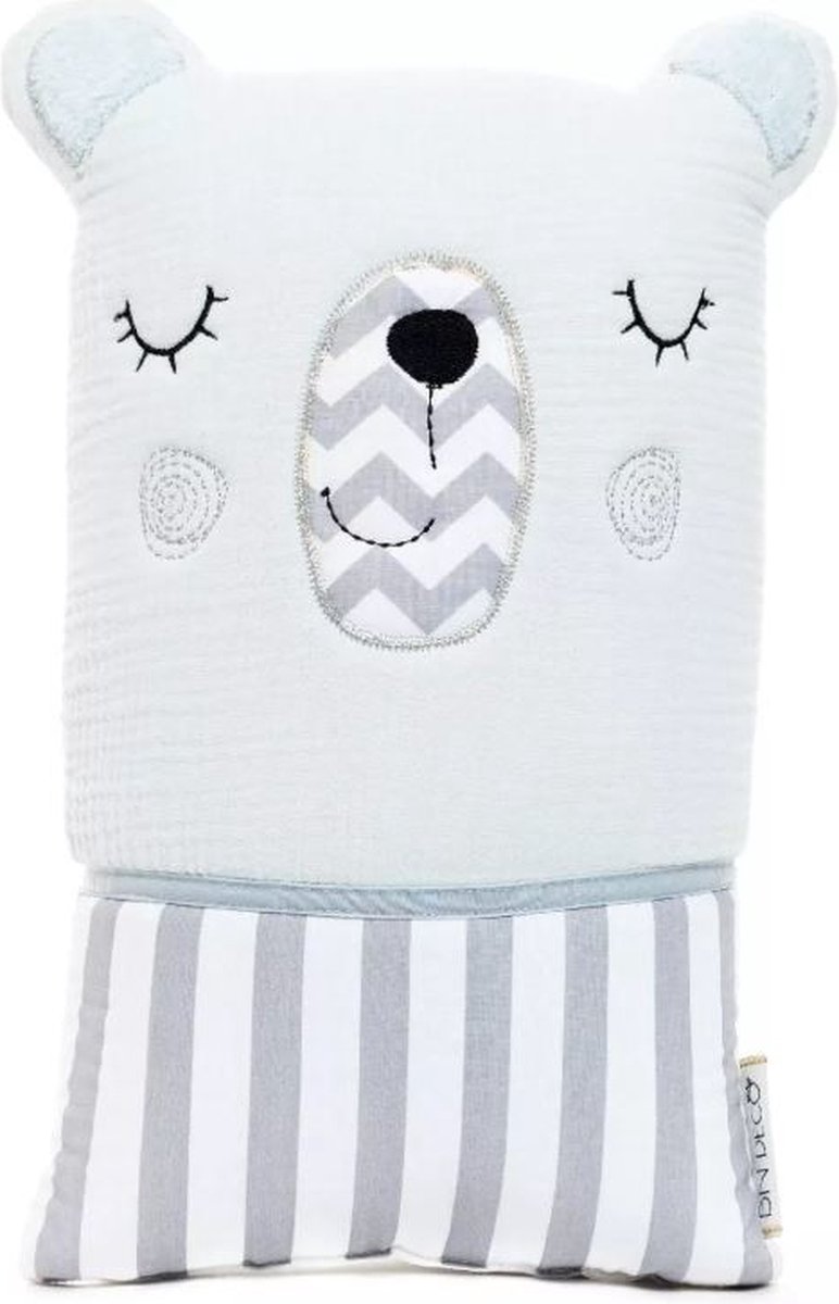 Sierkussen Cutie Bear - Blauw