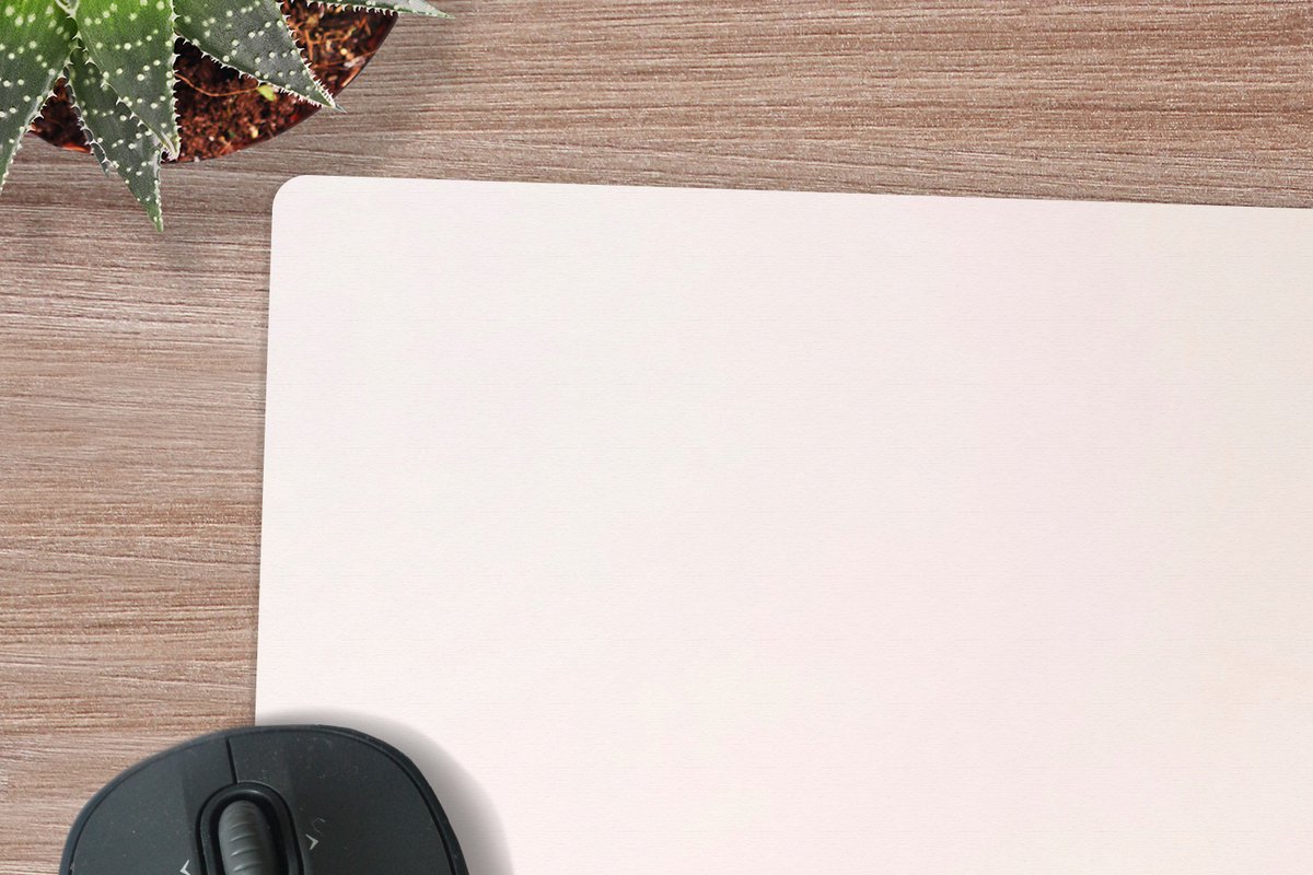 Muismat XXL 90x60 cm - Bureau onderlegger - Bureau mat Palmbomen - Zon - Natuur - Lucht - Bureaumat - Gaming mousepad xl - Bureaulegger groot - Computer deskmat