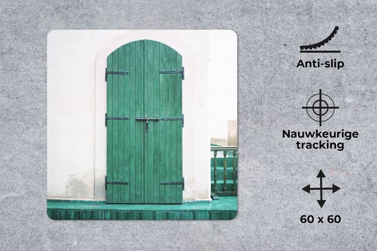 Vintage - Vert - Porte - Bois - Bâtiment